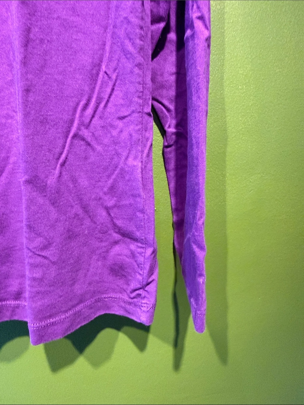 Vintage Ralph Lauren Purple Crest Long Sleeve Tee - Picture 4 of 4
